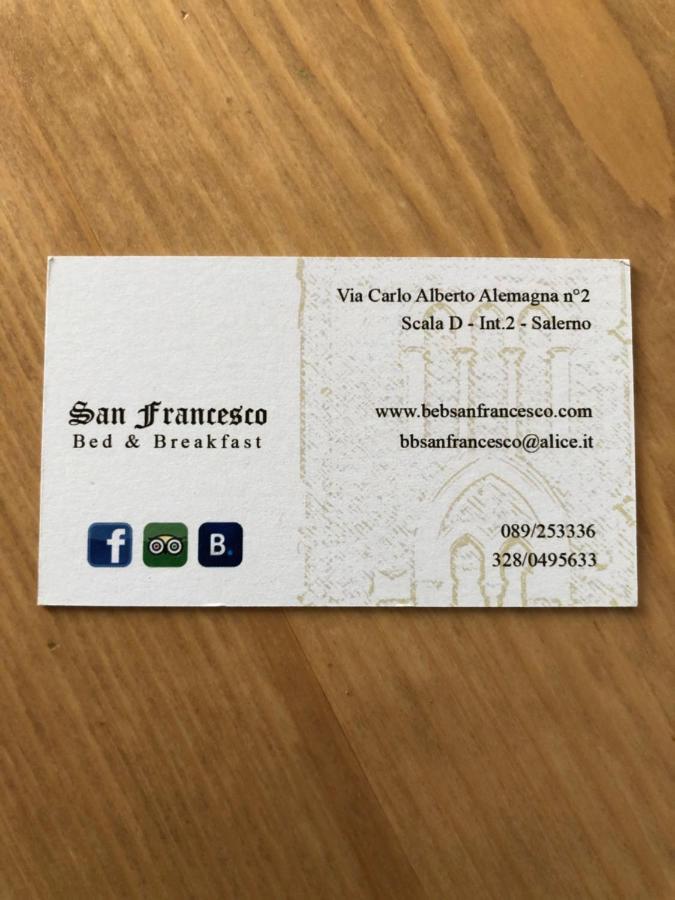Bed & Breakfast San Francesco Salerno Exterior foto